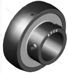 Высокотемпературный корпусной подшипник UC 210 BHTS ZZ GR CG 350° BECO в Ярославле