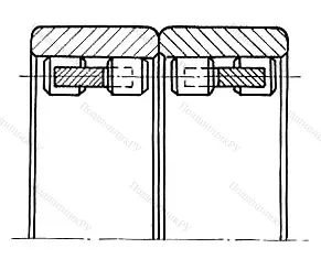 Подшипник  3572117 размер 98x130x68