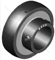 Высокотемпературный корпусной подшипник UC 209 BHTS ZZ 280° BECO в Ярославле