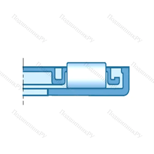 Подшипник игольчатый упорный ARX 17X 70X 106