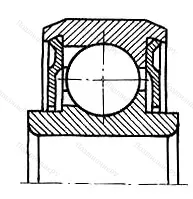 Модификация подшипника 980805ЮС21 размер 25x37x6/7