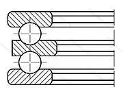 Модификация подшипника 38207 
