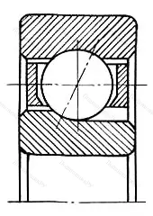 Подшипник  136206 размер 30x62x16