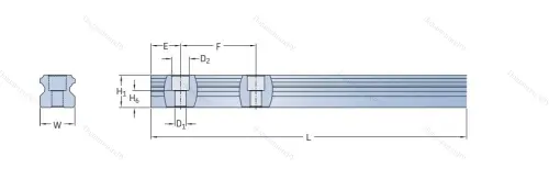 Направляющая LLTHR 15 P 5 в Ярославле