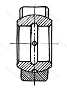 Подшипник  2ШСЛ15 размер 15x35x18