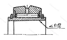 Модификация подшипника 324824ЮТС2 размер 120x150x32/43