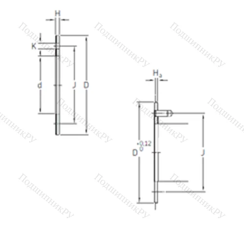 Подшипник скольжения PCMW 183201.5 M