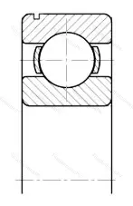 Модификация подшипника 50310 размер 50x110x27 ГПЗ-34