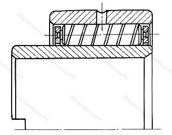 Модификация подшипника 15744 размер 220x380x175/240 от производителя  ГПЗ-1