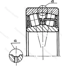 Модификация подшипника 53612КН размер 60x130x46