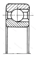 Подшипник  3980900 размер 9,5x19x7
