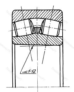 Модификация подшипника 153618Т размер 90x190x64