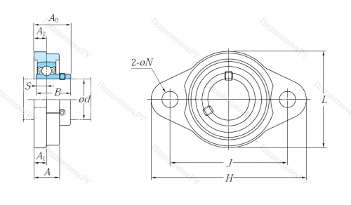 Подшипниковый узел UFL 001 JE 1 в Ярославле