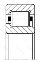 Модификация подшипника 42218Л1 размер 90x160x30