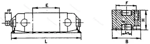 Модификация подшипника 2226М размер 130x230x40 от производителя  ГПЗ-10