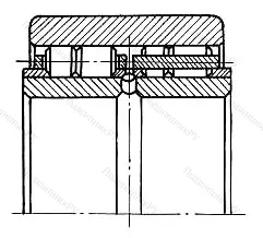 Модификация подшипника 462728К размер 140x240x150