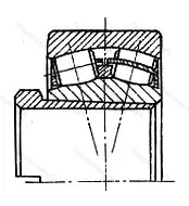 Модификация подшипника 753617Н размер 85x190x64