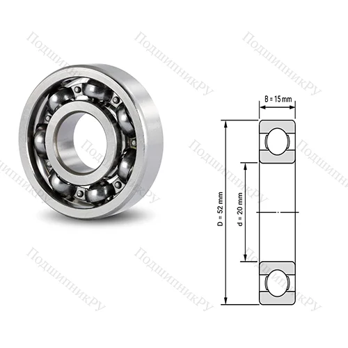 Подшипник шариковый радиальный 6306/25-2RS