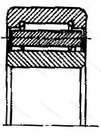Подшипник N 207EC размер 35x72x17