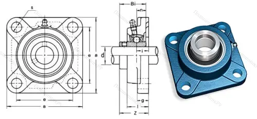 Подшипниковый узел UCF 215 в Ярославле