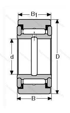 Подшипник YCRS-22 (KOYO) от производителя  KOYO