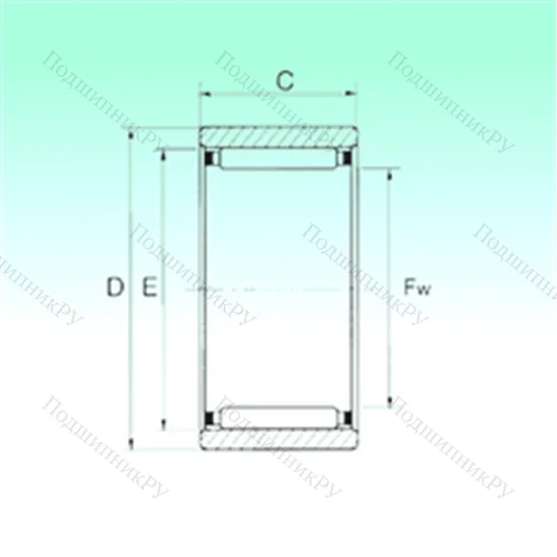 Подшипник игольчатый радиальный RNAO 90x105x26