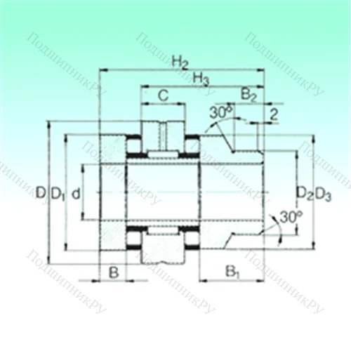 Подшипник комбинированный ZARN 65125 L TN