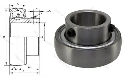 Корпусный подшипник SB 202