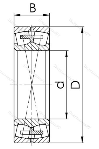 Сферический роликовый подшипник 3514 МН (22214 CMBW 33) в Ярославле