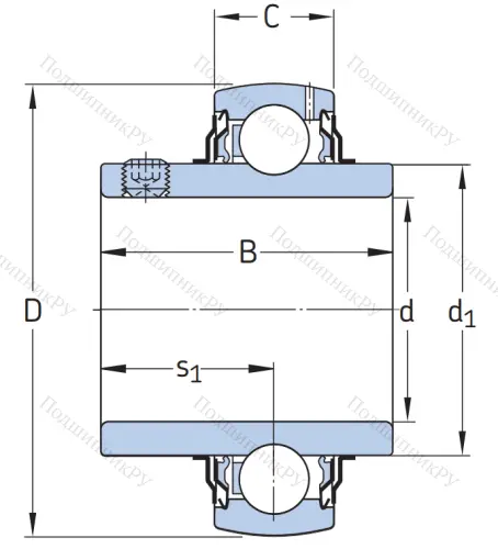 Корпусный подшипник YAR 210-115-2F в Ярославле