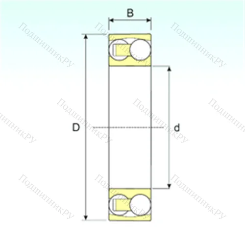 Подшипник шариковый радиальный самоцентрирующийся 1307 TN 9