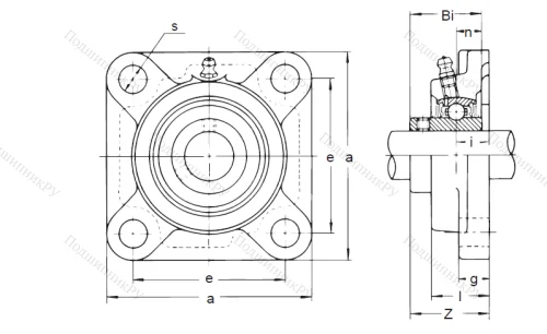 Подшипниковый узел UCF 310 в Ярославле