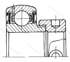 Подшипник  780203 размер 17x40x37,3