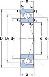 Подшипник 7014 ACE/P 4A
