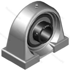 Высокотемпературный подшипниковый узел UCPA 201 BHTS ZZ GR CG 350° BECO в Ярославле