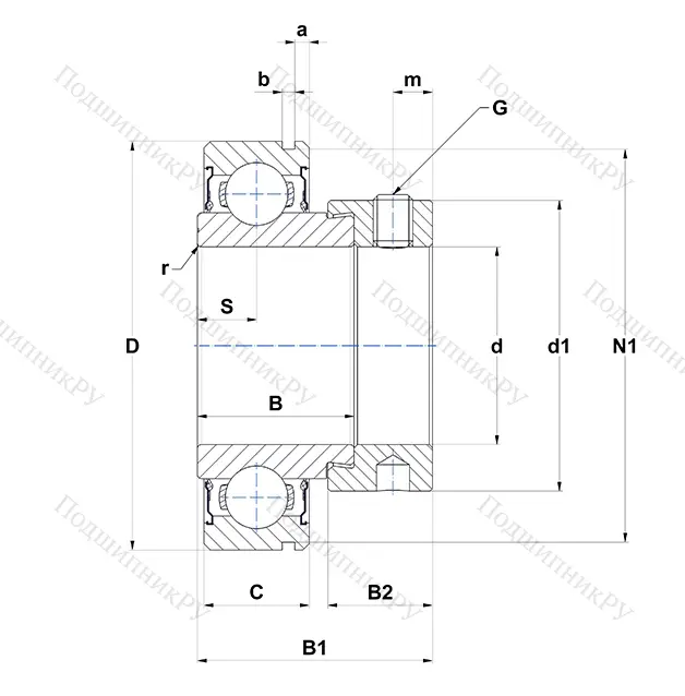 Подшипник CES 202