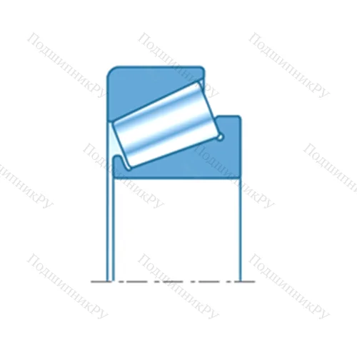 Подшипник роликовый радиально-упорный 4T-LM 603049/LM 603012 от производителя  NTN