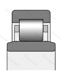 Подшипник  672518 размер 90x160x30/40