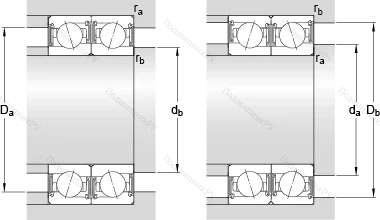 Подшипник S 71909 CE/HCP 4A