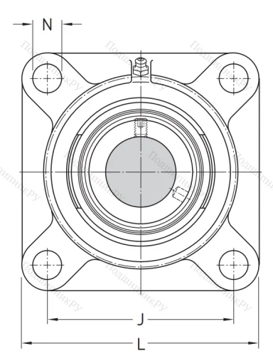 Подшипниковый корпус FY 510 M в Ярославле