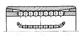 Подшипник  410903 размер 17x26x36