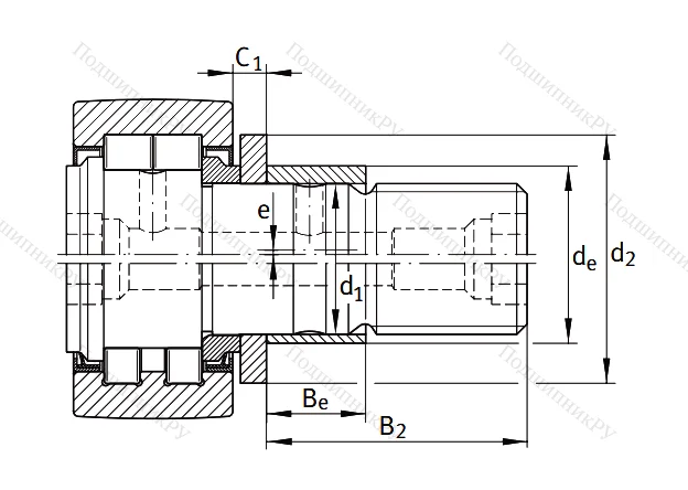 Подшипник NUKRE 35
