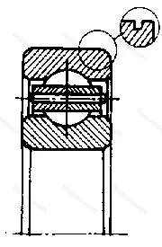 Модификация подшипника 4-7601/2,5Ю5ТП 