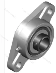 Высокотемпературный подшипниковый узел UCFL 202 BHTS ZZ GR CG 350° BECO