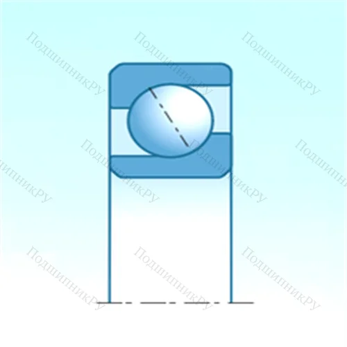 Подшипник шариковый радиально-упорный MS 8AC