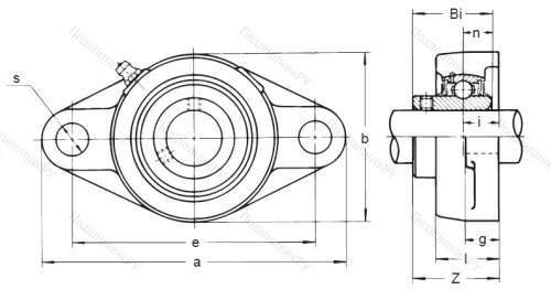 Подшипниковый узел UCFL 213 в Ярославле
