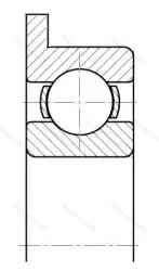 Модификация подшипника 65-1840095 