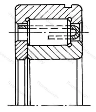 Подшипник  692215 размер 75x130x25