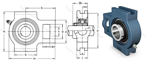 Подшипниковый узел UCT 217 в Ярославле