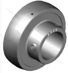 Высокотемпературный корпусной подшипник UC 204 BHTS ZZ C 4 200° BECO